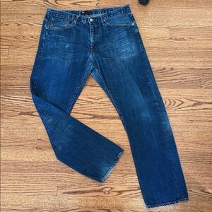 3x1 Deep Blue Straight Jeans